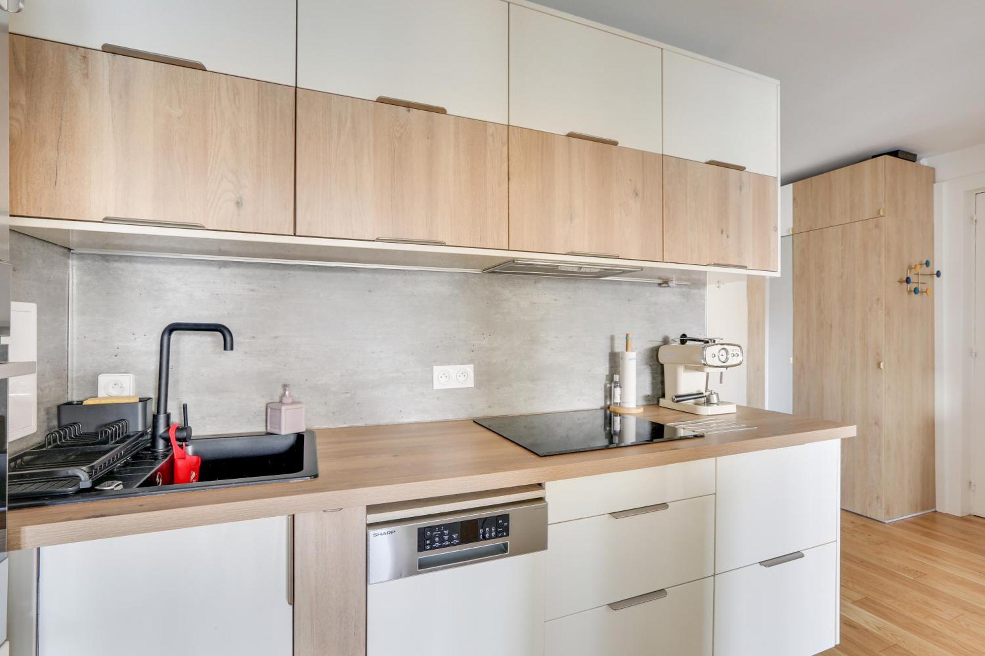 Paris Luxury Apartment 75M2 With Eiffel Tower View, 1 Min Metro, Parking Eksteriør bilde